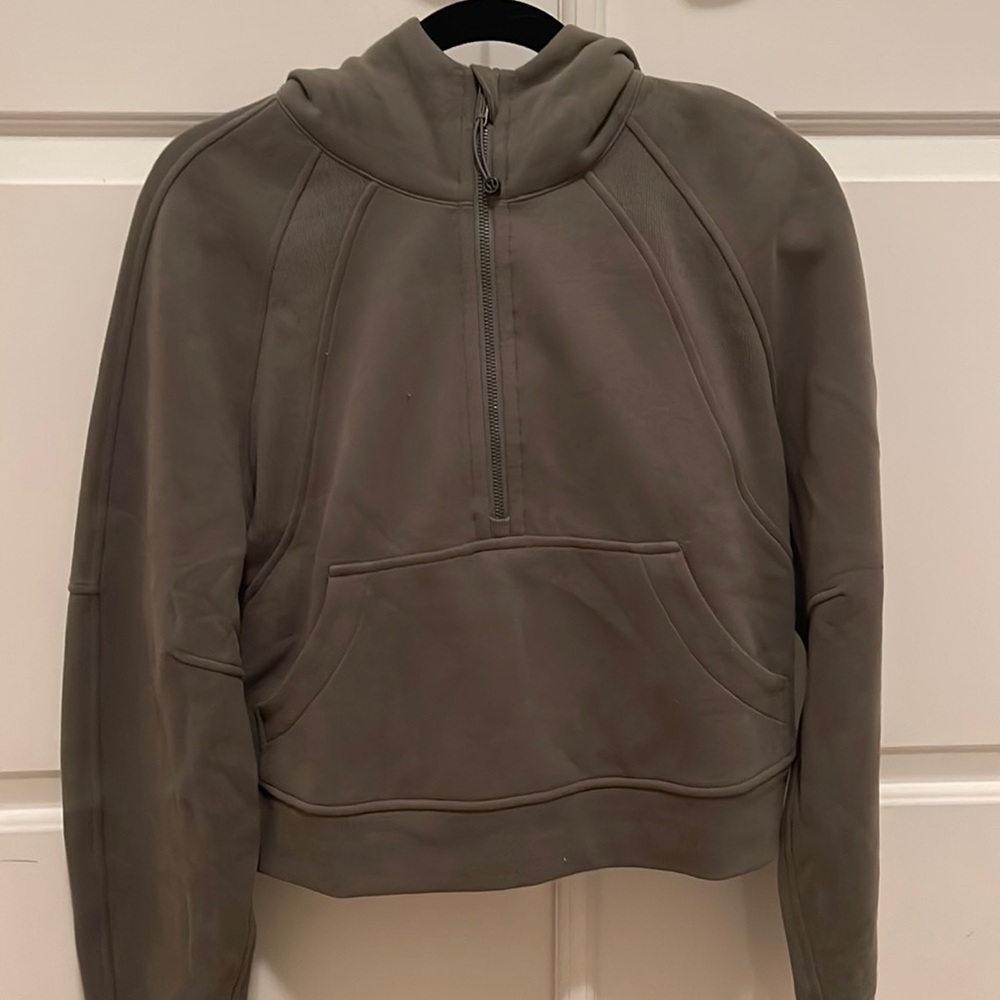 lululemon scuba oversized half zip